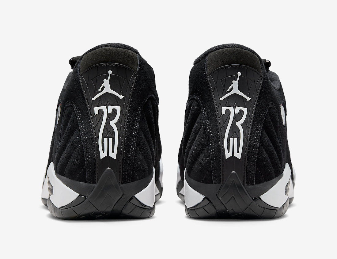 Jordan 14 Retro Black White 487471016