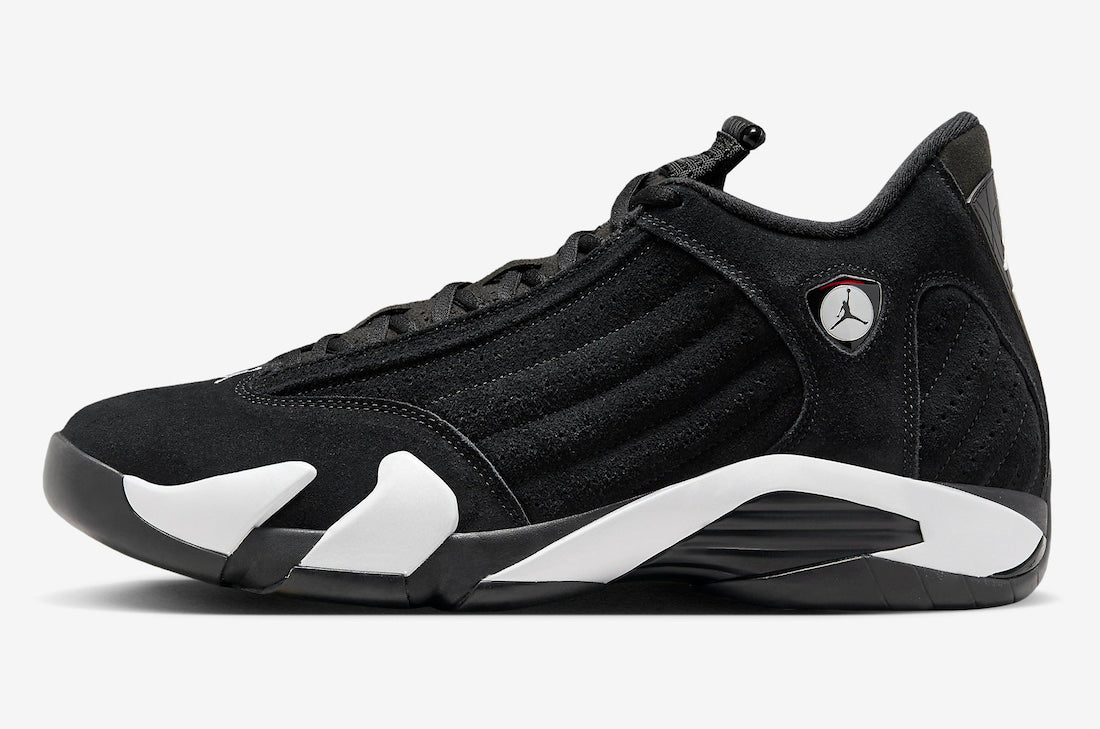 Jordan 14 Retro Black White 487471016