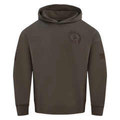 BOSTON CELTICS NEUTRAL DROP SHOULDER FLC PO HOODIE, DARK TAUPE BBC558646-DKT