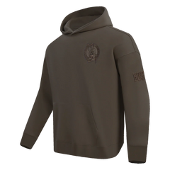 BOSTON CELTICS NEUTRAL DROP SHOULDER FLC PO HOODIE, DARK TAUPE BBC558646-DKT