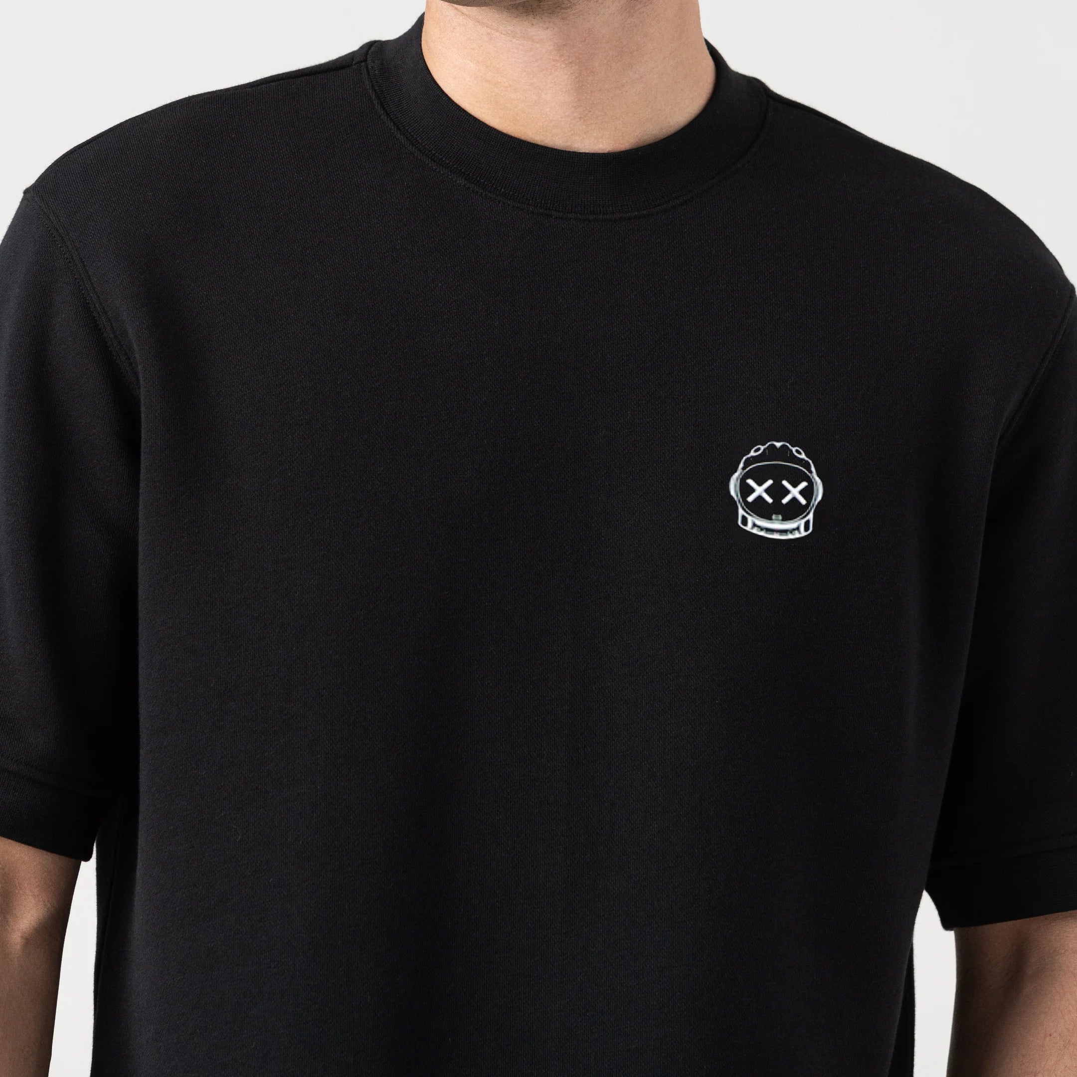 MONASTERY BRONCO T-SHIRT OVERSIZED MEN BLACK