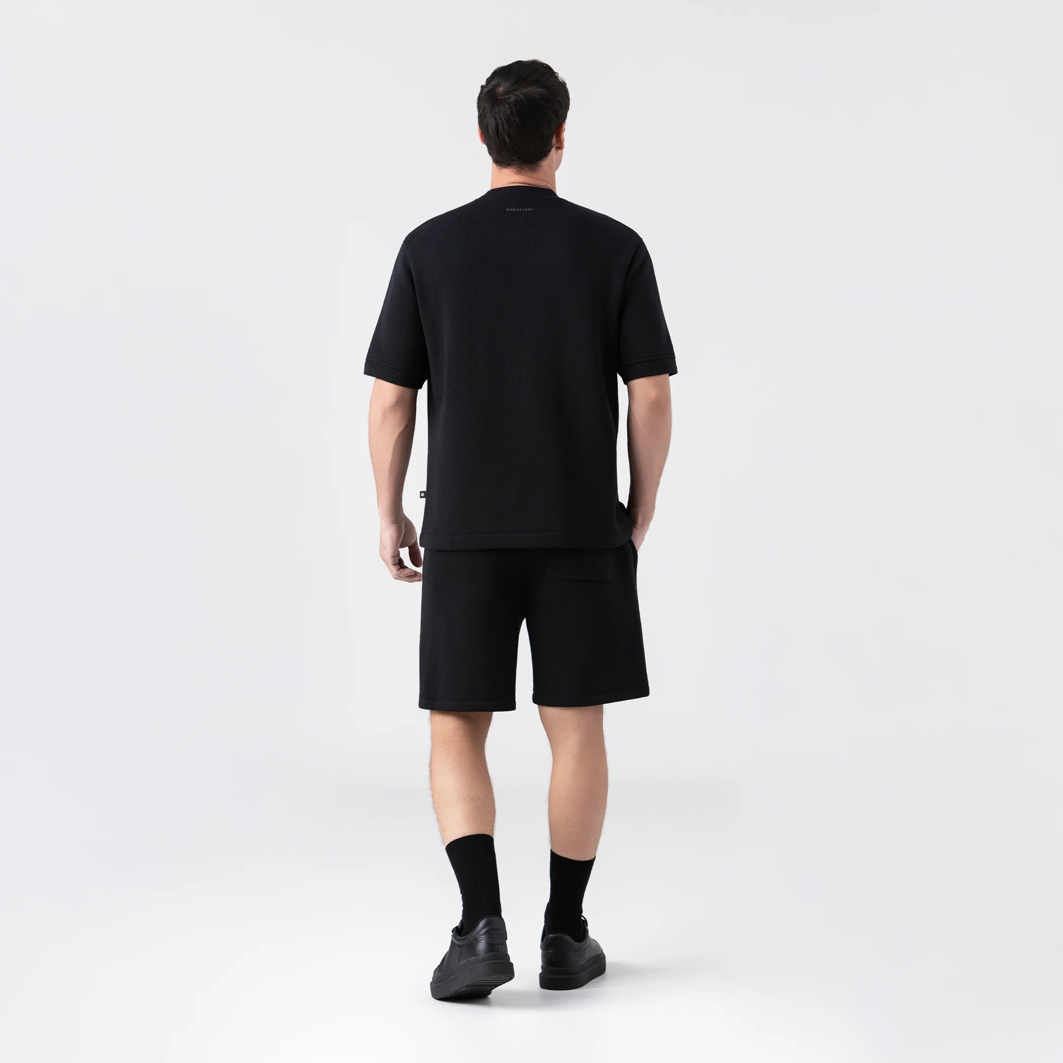 MONASTERY BRONCO T-SHIRT OVERSIZED MEN BLACK