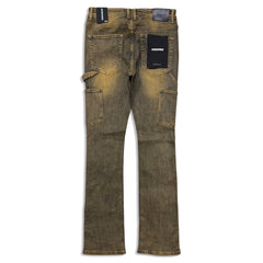 KD WAXED SRACK RHINESTONE JEANS COATED VEGAS WAX KD2203