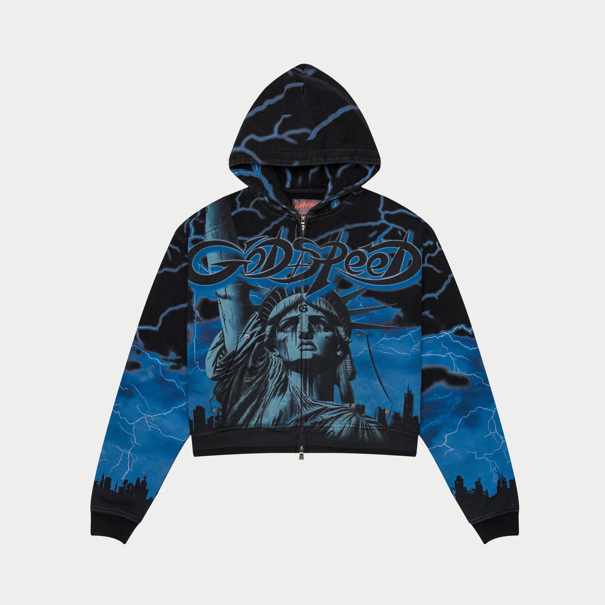 Godspeed Voltage Zip Hoodie (Blue)