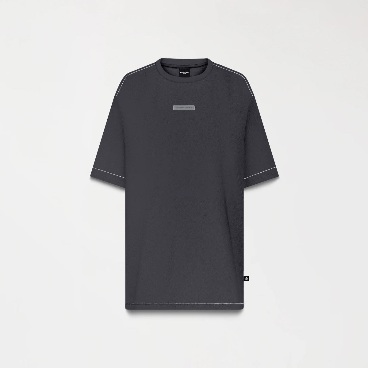 MONASTERY EOLO T-SHIRT MEN BLACK OYSTER