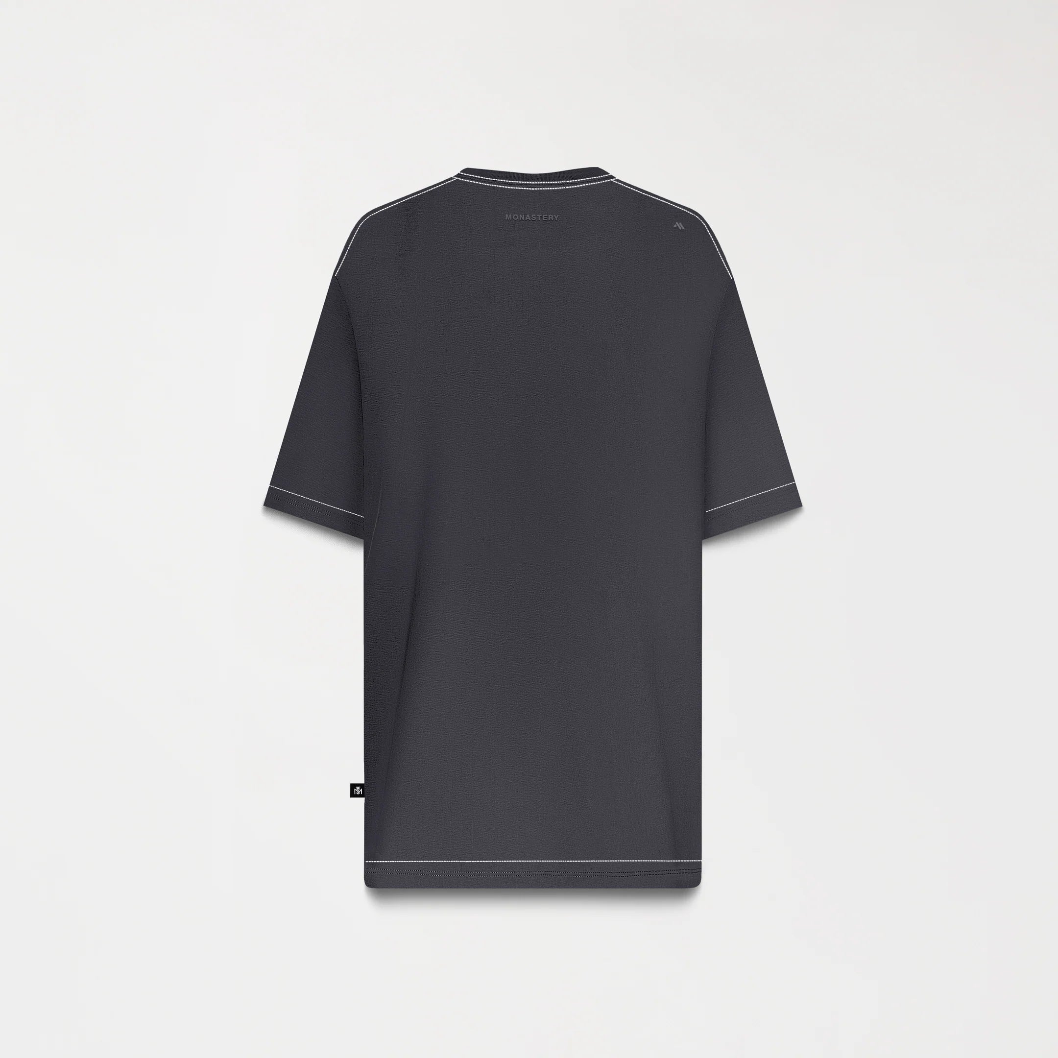 MONASTERY EOLO T-SHIRT MEN BLACK OYSTER