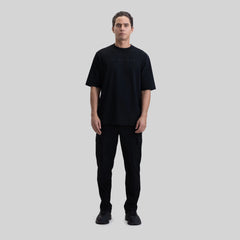 MONASTERY FAENZA T-SHIRT OVERSIZE BLACK