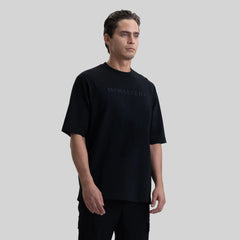 MONASTERY FAENZA T-SHIRT OVERSIZE BLACK