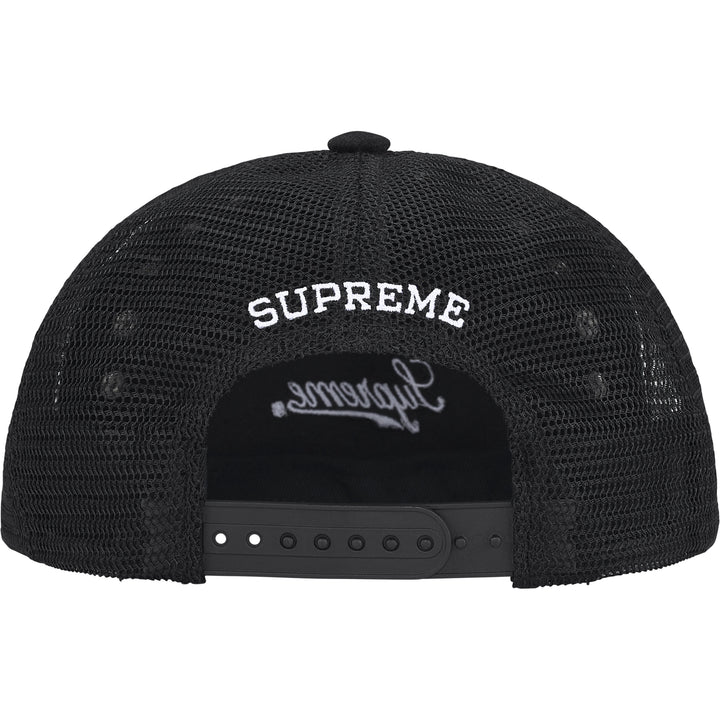 SUPREME  Simono Studded Mesh Back FW25H95 BLACK