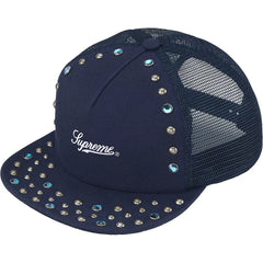 SUPREME  Simono Studded Mesh Back FW25H95 NAVY