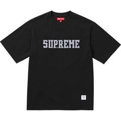 SUPREME TWILL APPLIQUE BLACK FW24KN68