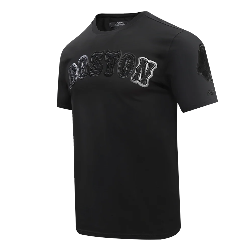 PRO BOSTON RED SOX TRIPLE BLACK SJ TEE, TRIPLE BLACK LBR133790-3BK