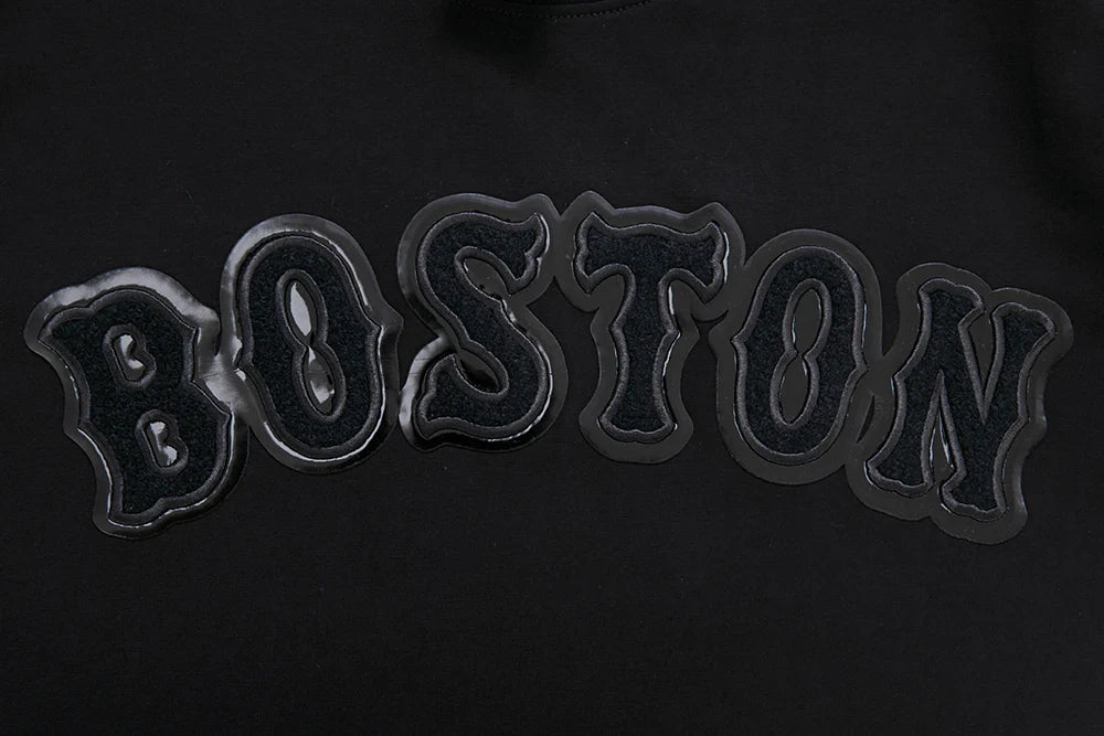 PRO BOSTON RED SOX TRIPLE BLACK SJ TEE, TRIPLE BLACK LBR133790-3BK