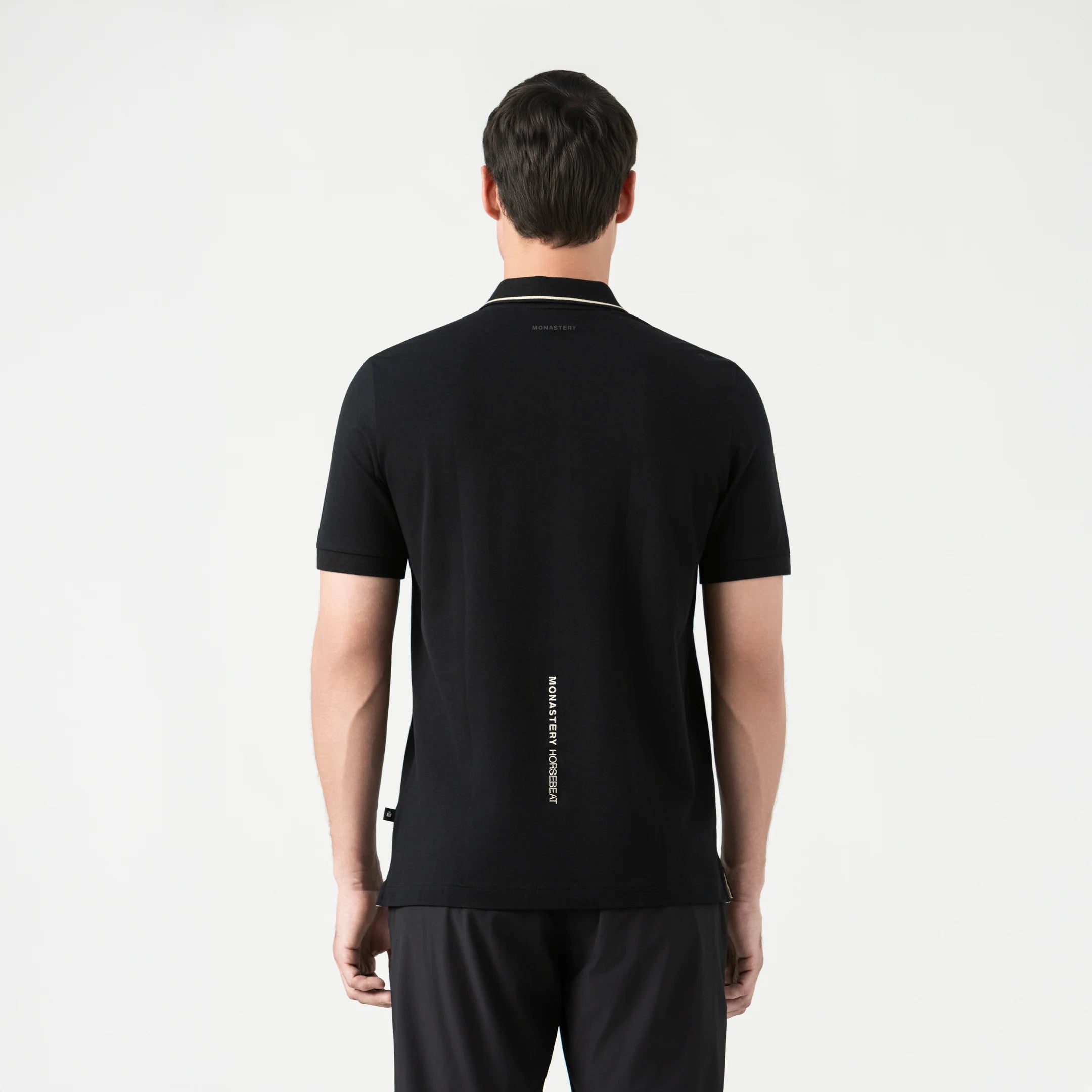MONASTERY MARENGO POLO MEN BLACK