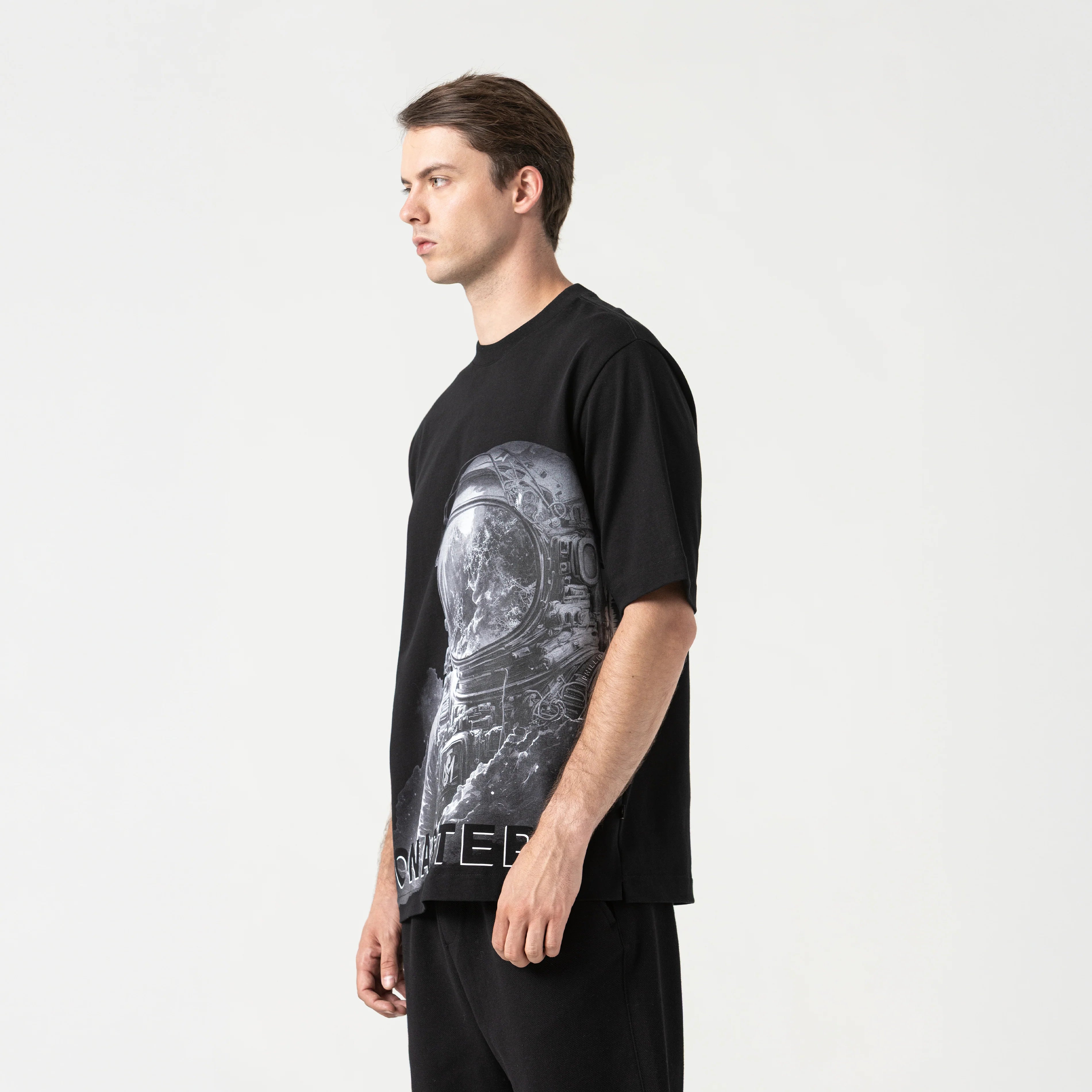 MONASTERY VENTURE T-SHIRT OVERSIZED MEN BLACK