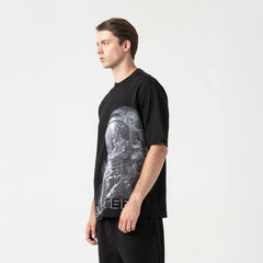 MONASTERY VENTURE T-SHIRT OVERSIZED MEN BLACK