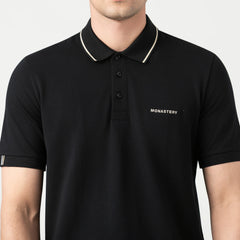 MONASTERY MARENGO POLO MEN BLACK