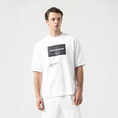 MONASTERY WITTON T-SHIRT OVERSIZED MEN WHITE