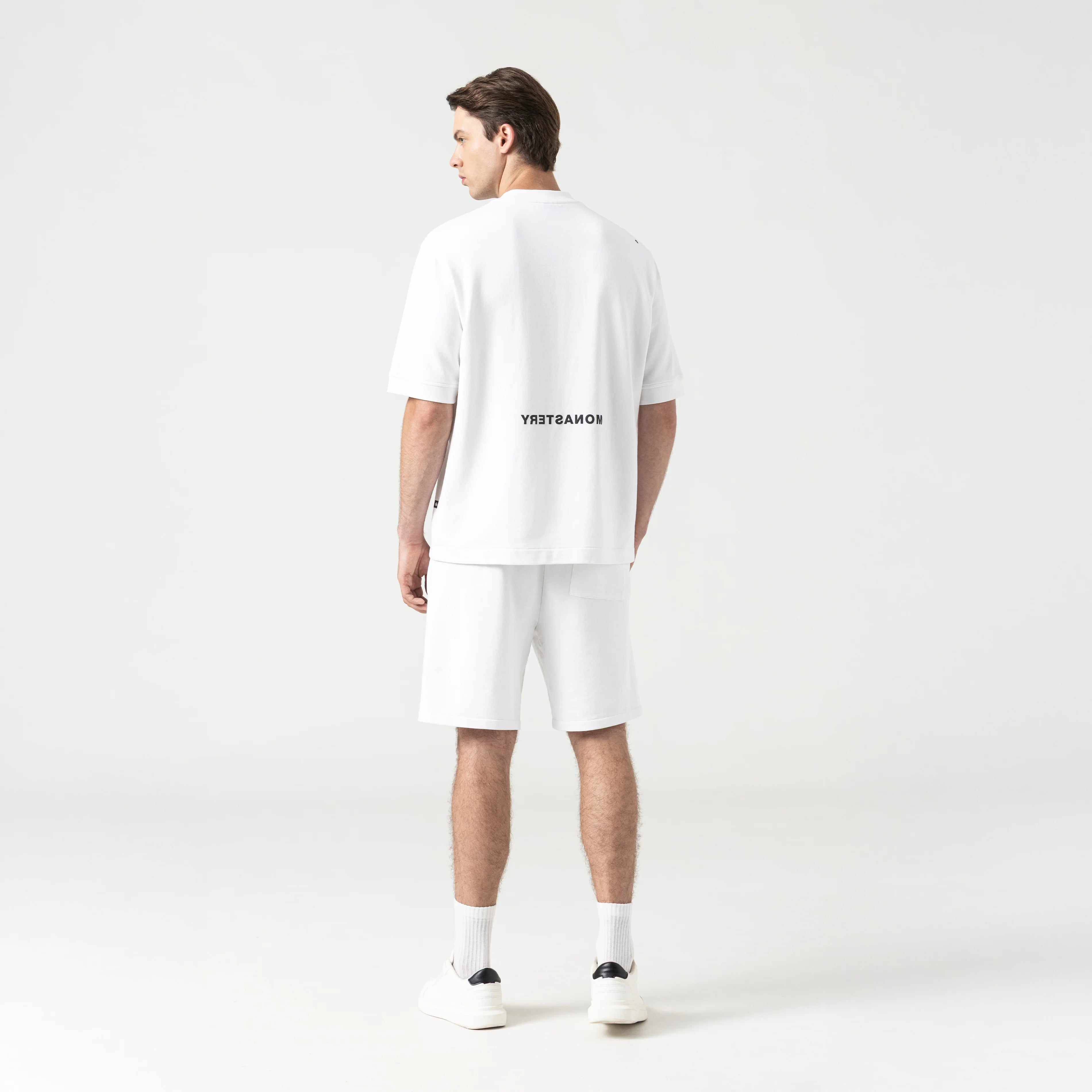 MONASTERY WITTON T-SHIRT OVERSIZED MEN WHITE
