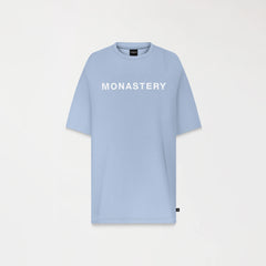 MONASTERY LONGDALE T-SHIRT OVERSIZED MEN FADED DENIM