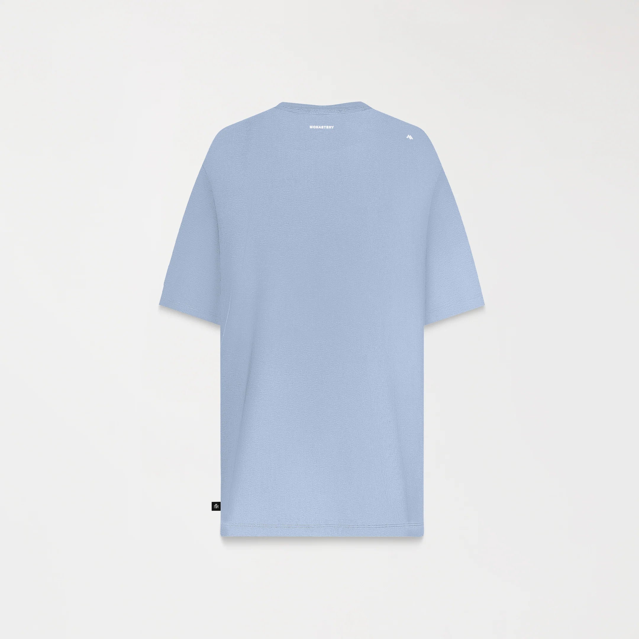 MONASTERY LONGDALE T-SHIRT OVERSIZED MEN FADED DENIM