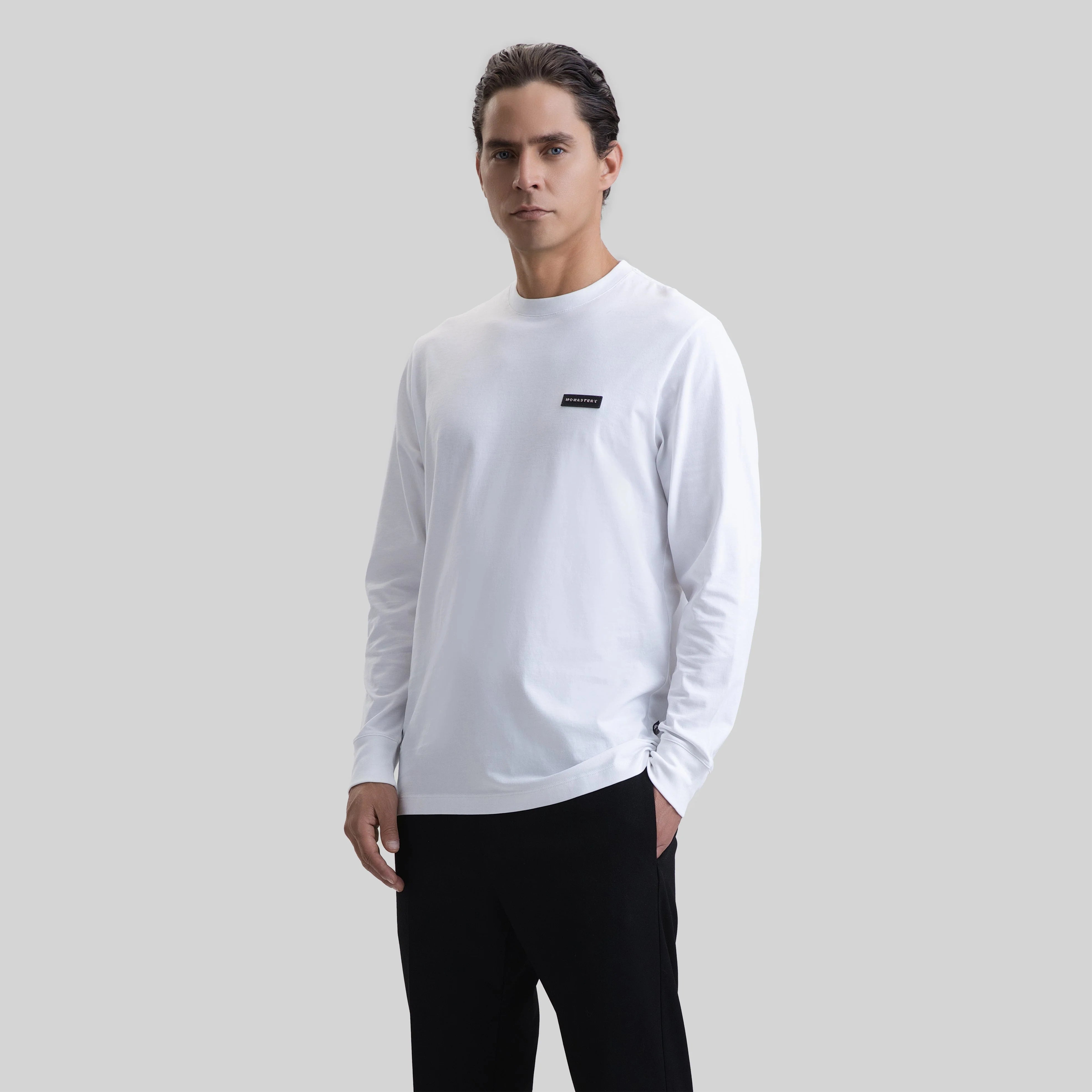 MONASTERY LUXE LONG SLEEVE WHITE