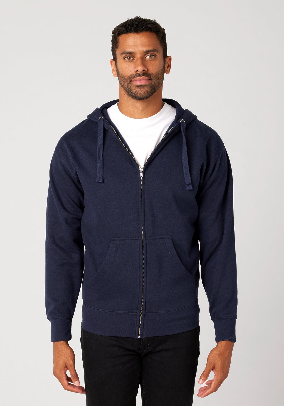 COTTON PREMIUM FULL-ZIP SET M2781,m7450 Navy Blazer