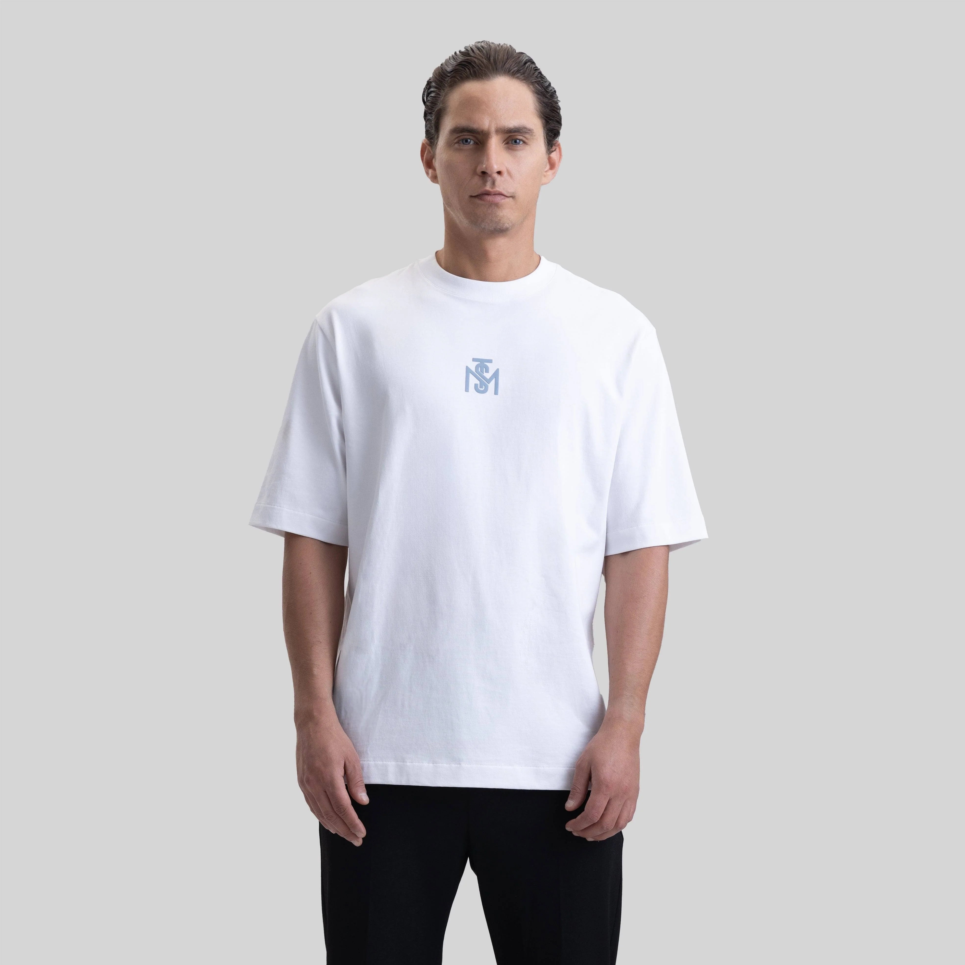 MONASTERY MARANELLO T-SHIRT OVERSIZE WHITE