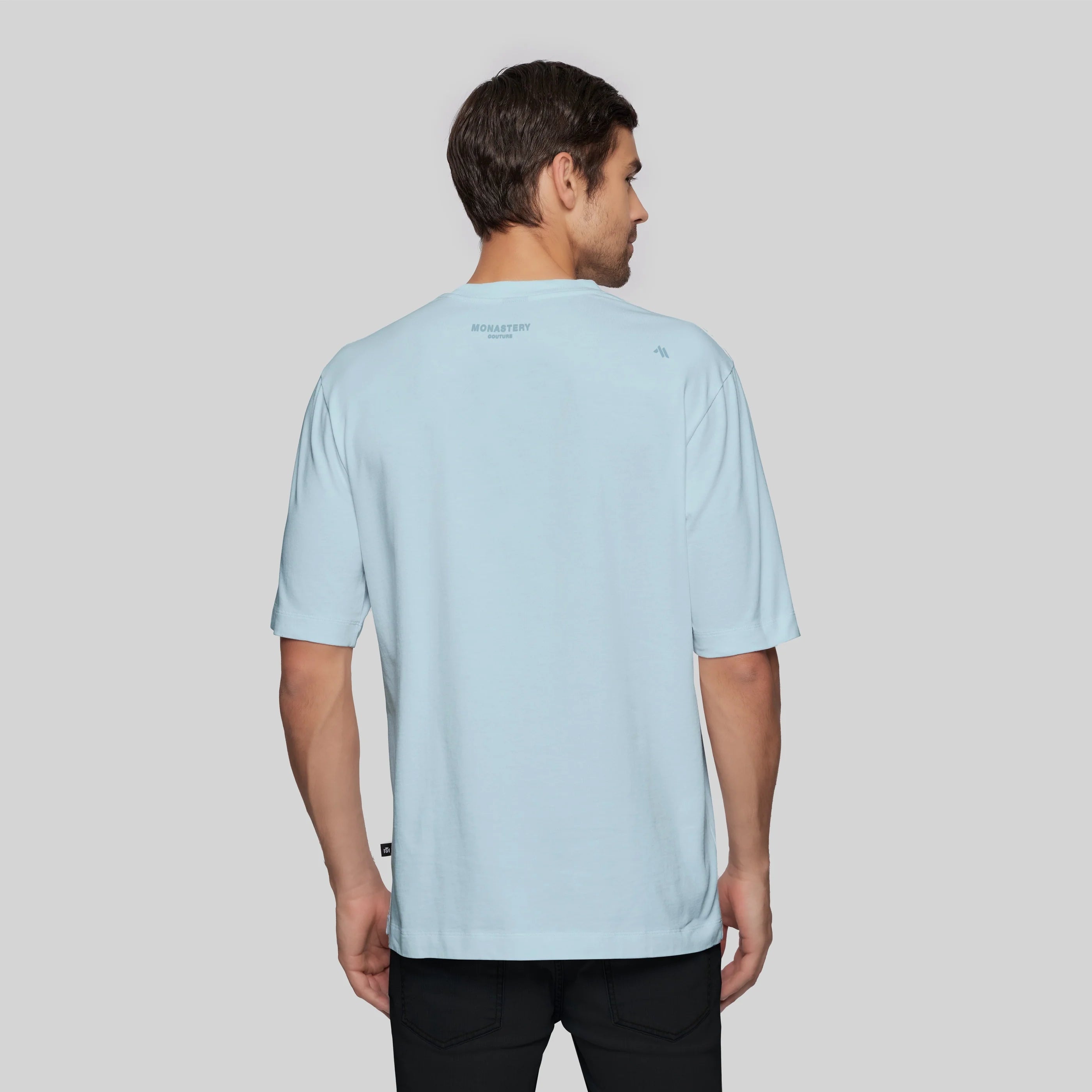 MONASTERY MORESTO BLUE T-SHIRT OVERSIZE