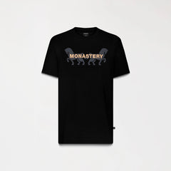 MONASTERY MUSTANG MEN BLACK T-SHIRT