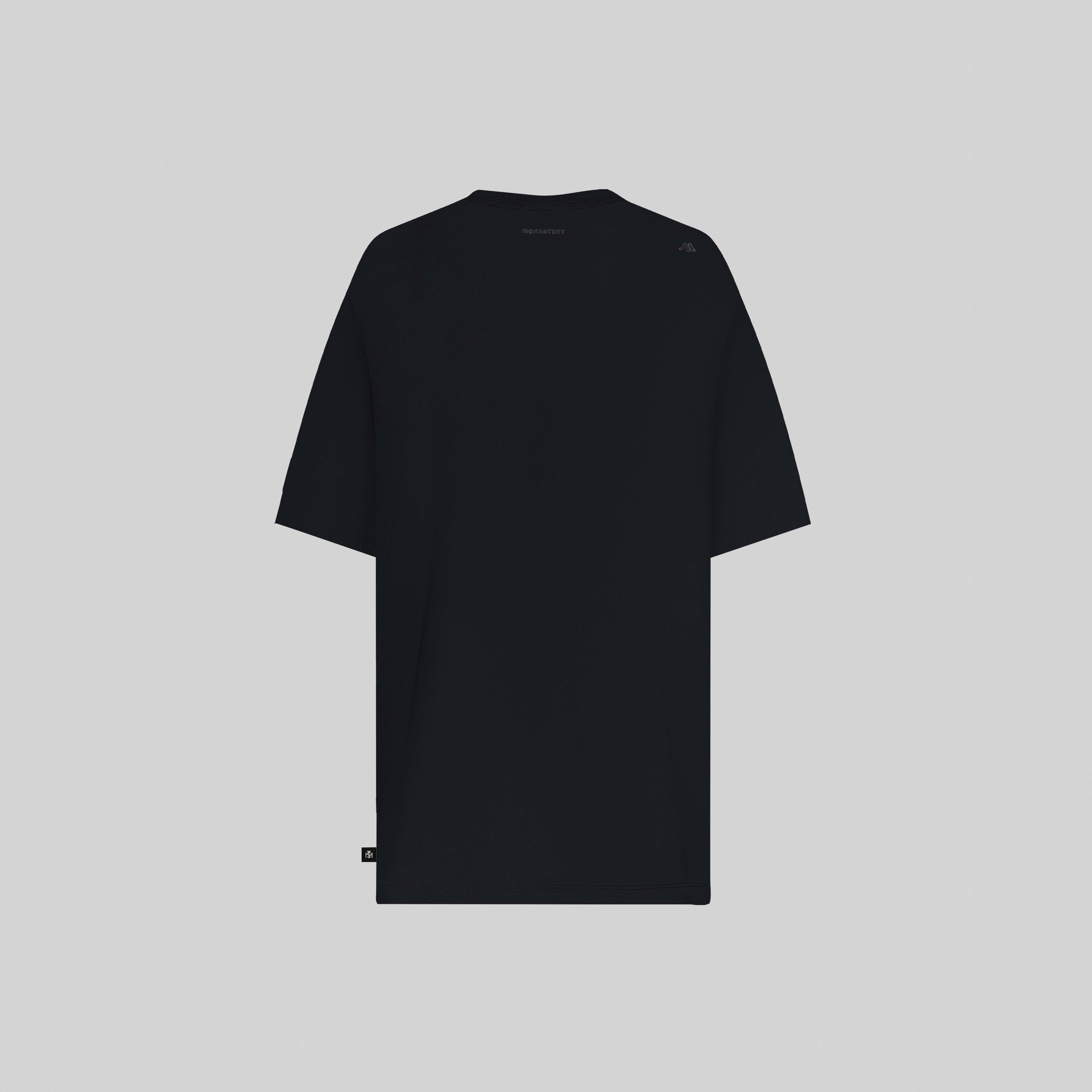 MONASTERY MANSELL T-SHIRT OVERSIZE BLACK