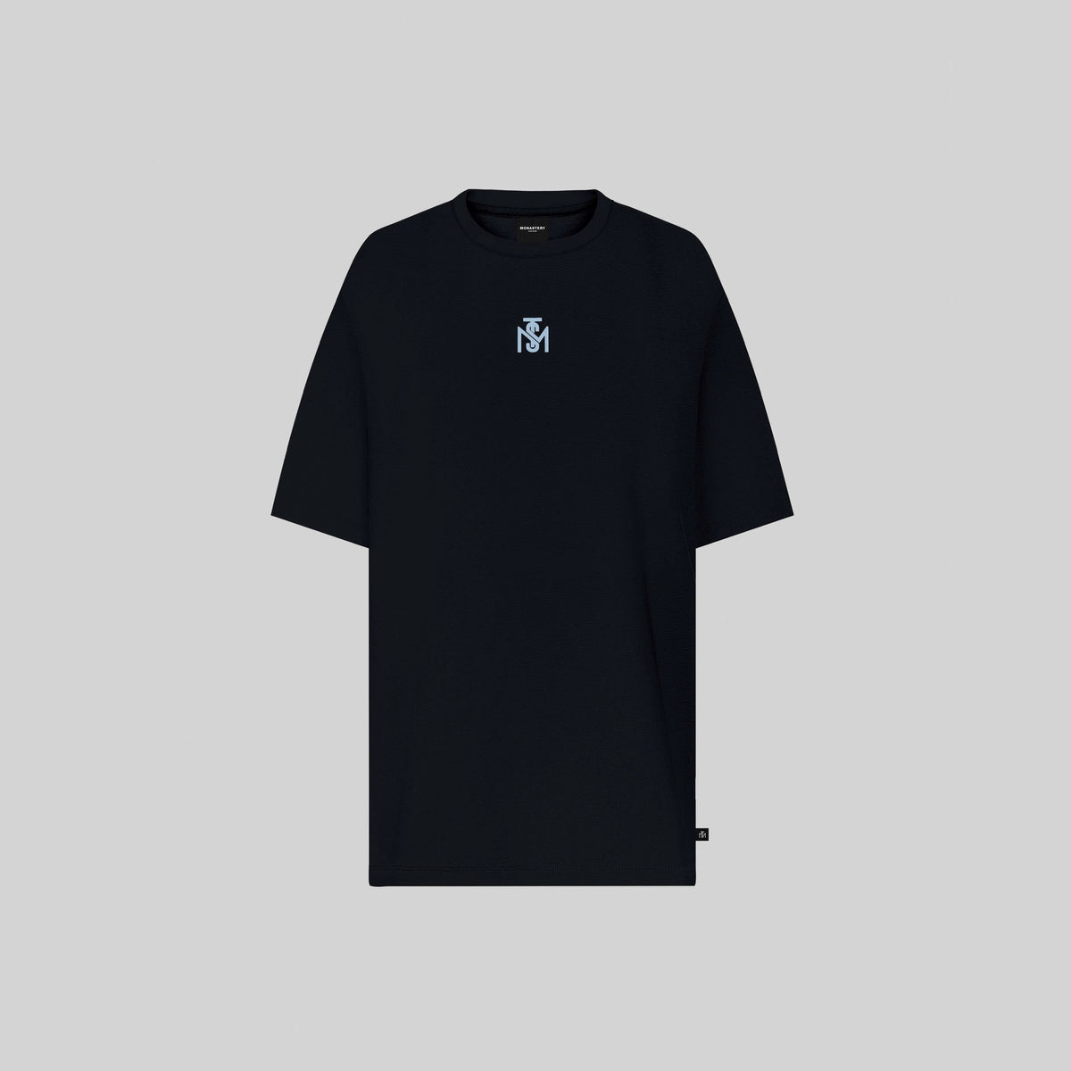 MONASTERY MARANELLO T-SHIRT OVERSIZE BLACK