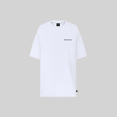 MONASTERY RUSTON T-SHIRT OVERSIZE WHITE