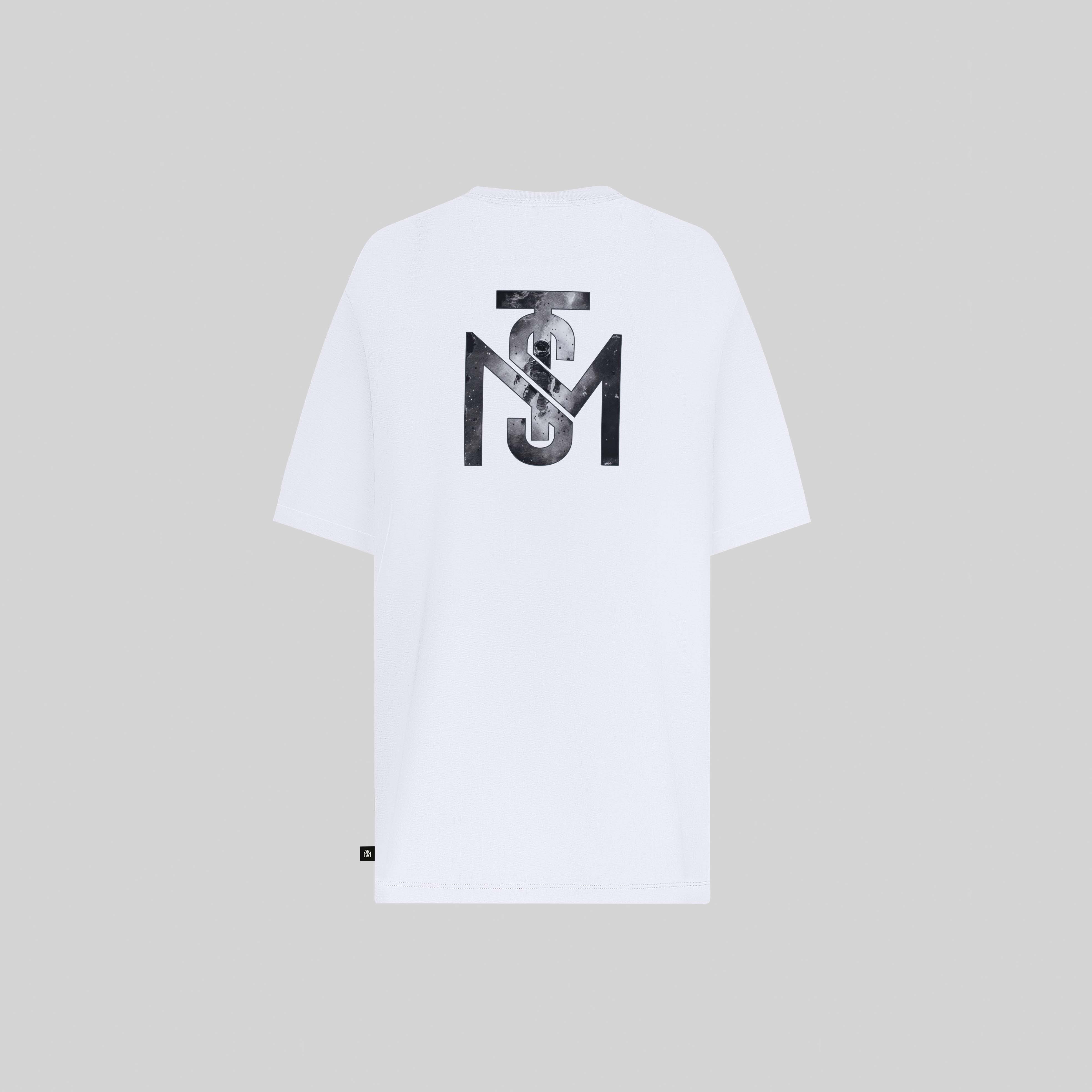 MONASTERY RUSTON T-SHIRT OVERSIZE WHITE