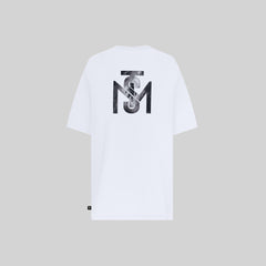 MONASTERY RUSTON T-SHIRT OVERSIZE WHITE