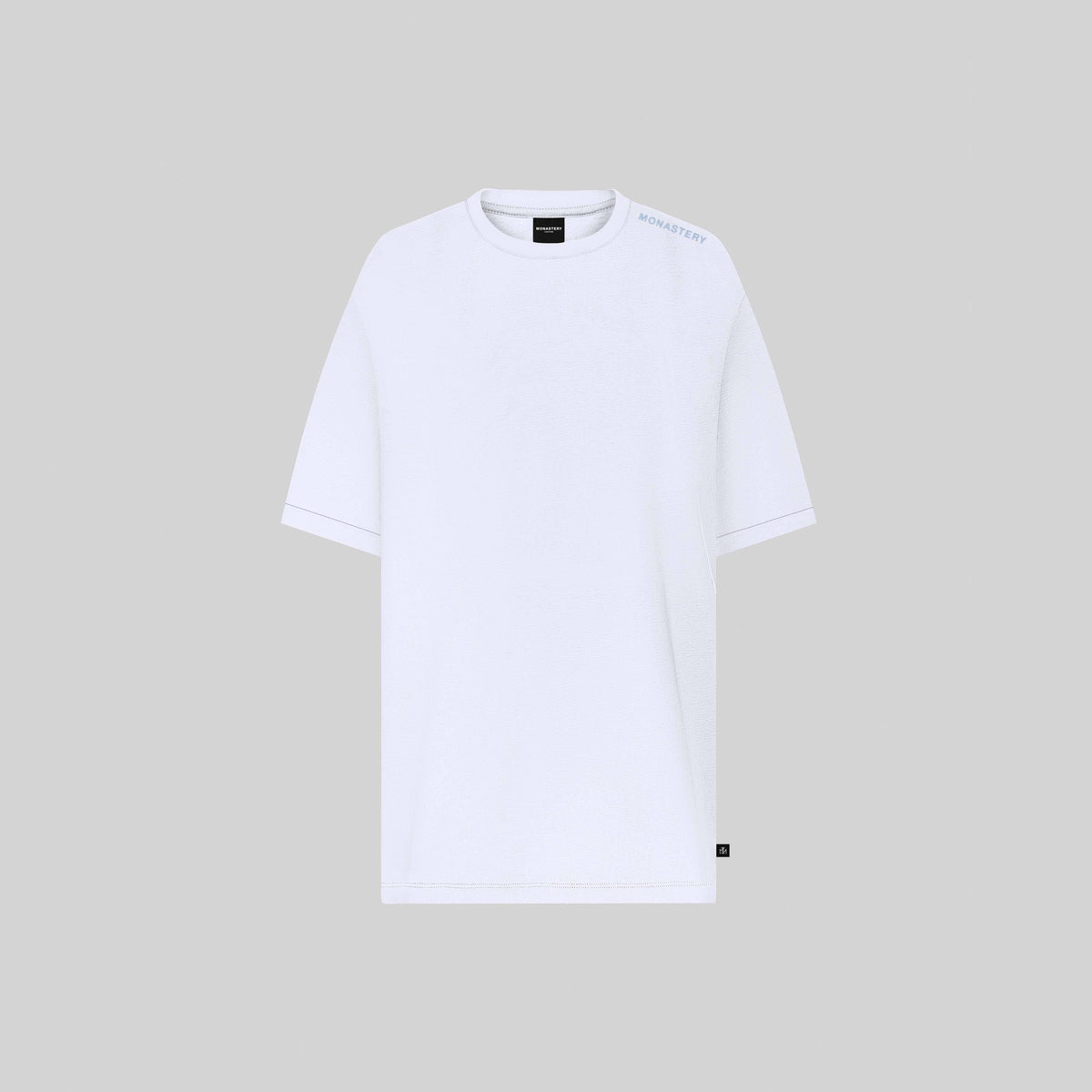 MONASTERY ROSSO T-SHIRT OVERSIZE WHITE