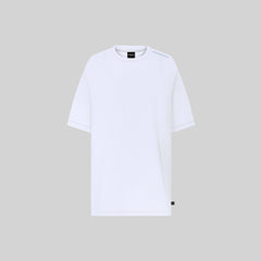 MONASTERY ROSSO T-SHIRT OVERSIZE WHITE