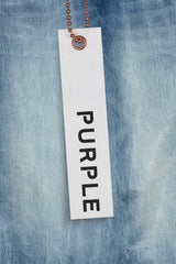 PURPLE Skinny Coated  P001-SKCI324 Light Indigo