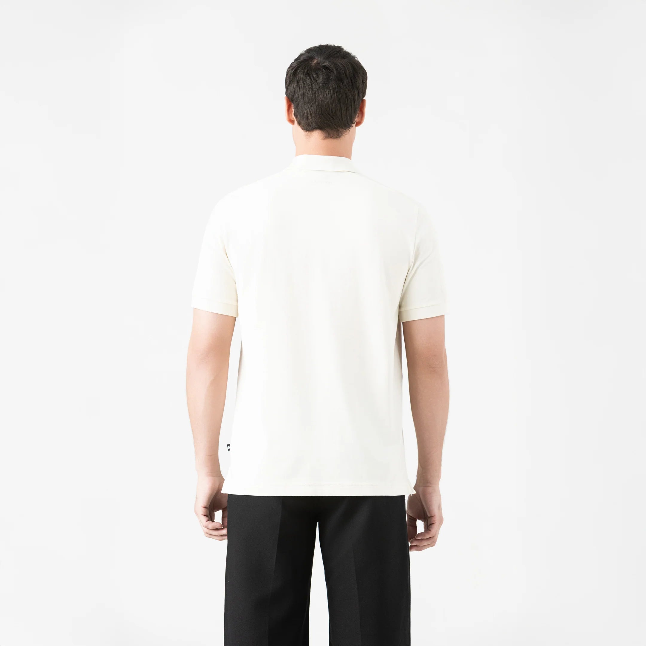 MONASTERY PROMETHEUS POLO MEN WHITE ASPARAGUS