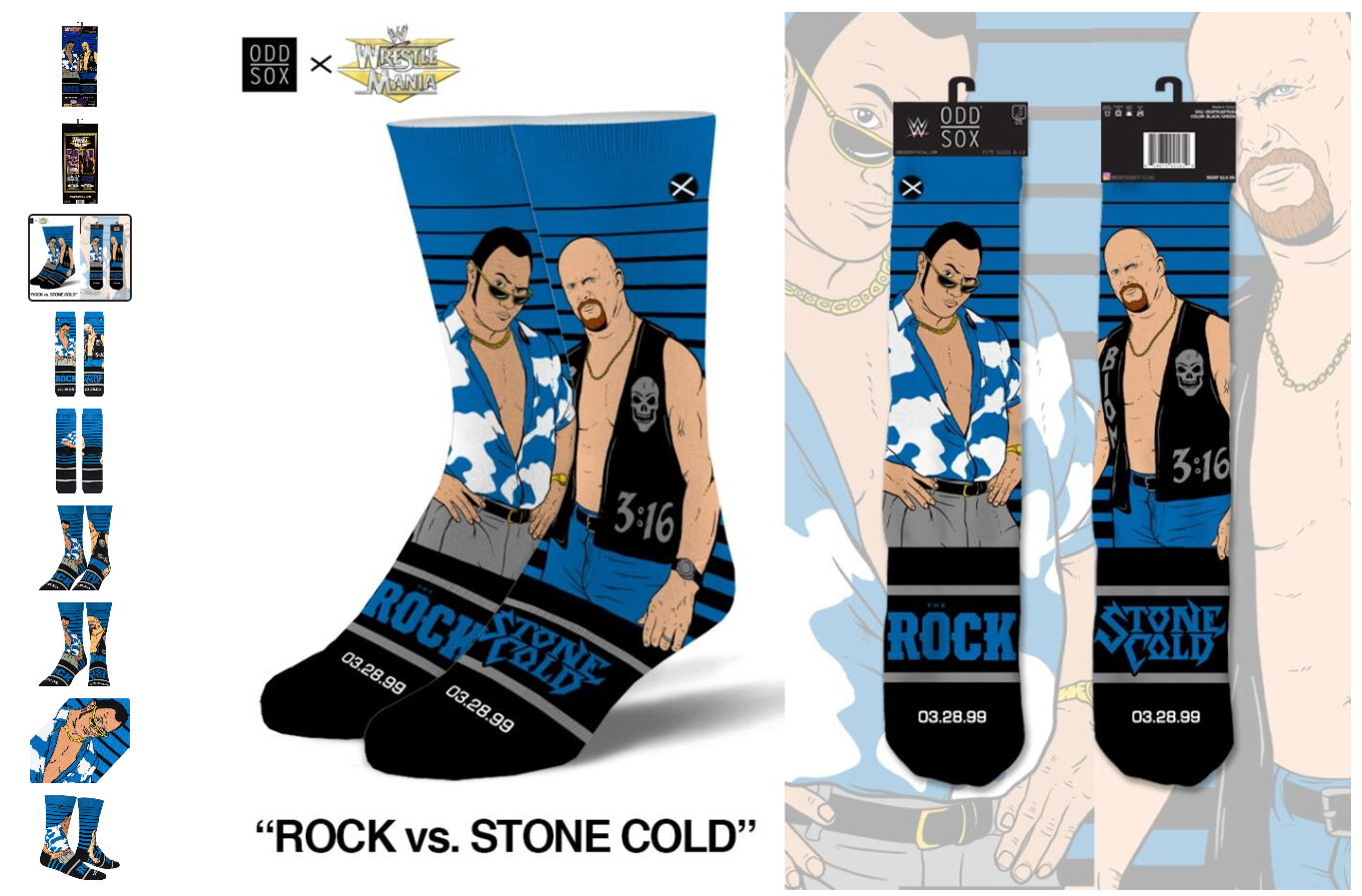 ODD The Rock Vs Stone Cold - 31174MONCD