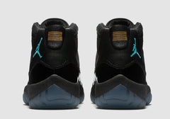 AIR JORDAN 11 RETRO BLACK/GAMMA BLUE-BLACK