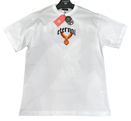 GANAS ETERNAL  T-SHIRT, GG50 WHITE