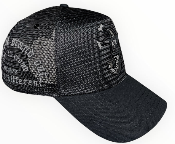 JERGHATS BLACK Sheep Trucker Hat J.B.D. 1.1 Just Be Different.