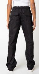 EPTM EP11272 – SNAP CARGO FLARED PANTS BLACK