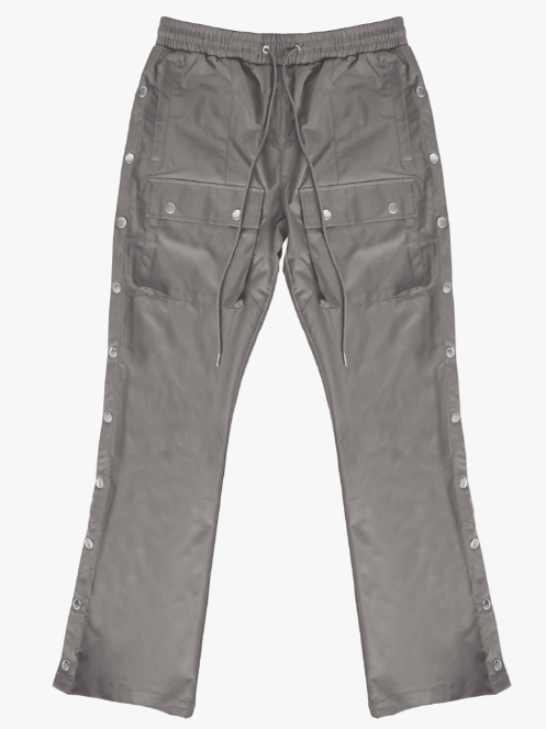 EPTM EP11274 – SNAP CARGO FLARED PANTS GREY