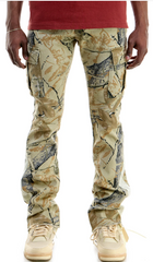 KDNK HUNTING CAMO CARGO PANTS KNB3230 CAMO GREY