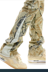 KDNK HUNTING CAMO CARGO PANTS KNB3230 CAMO GREY