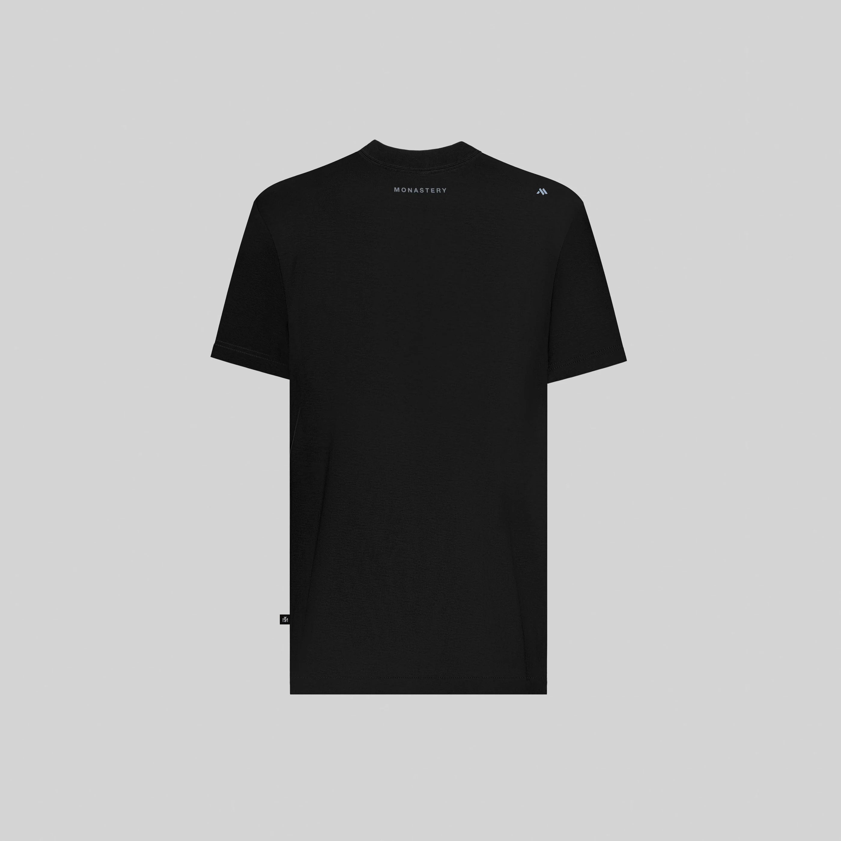 MONASTERY VANTAGE T-SHIRT BLACK