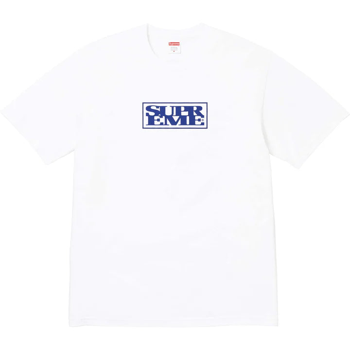 SUPREME LOGO TEE FW24T42 WHITE