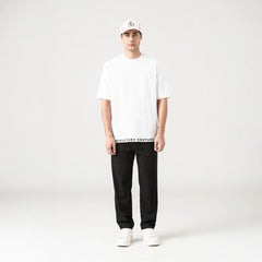 MONASTERY TUCKER T-SHIRT OVERSIZES MEN WHITE